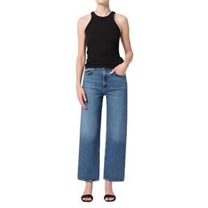NEW AGOLDE ren high rise wide leg jeans in fix